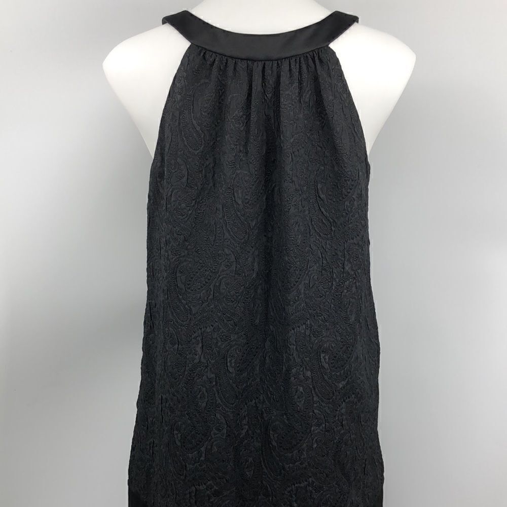 Max & Cleo dark black halter date night dress